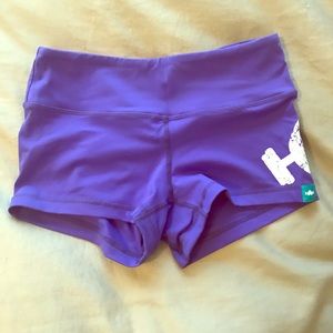 NWOT purple WODBottom shorts xs